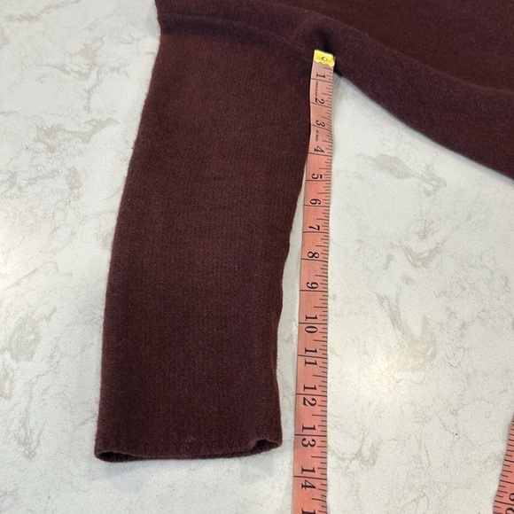 Vince Cashmere Sweater Small Maroon - Picture 8 of 11